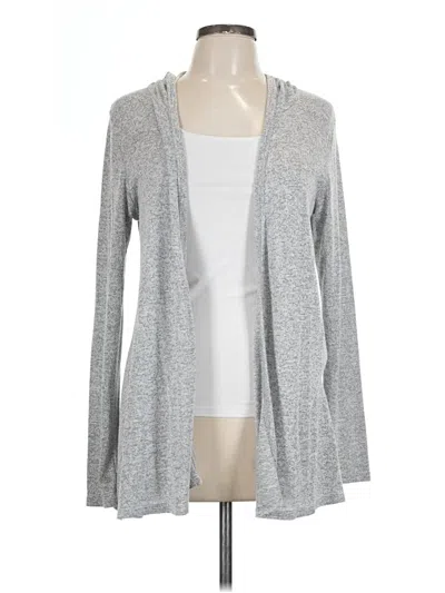 Pre-owned Caution To The Wind Kimono In Gray