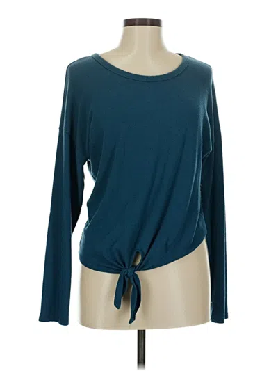 Pre-owned Caution To The Wind Pullover Sweater In Blue