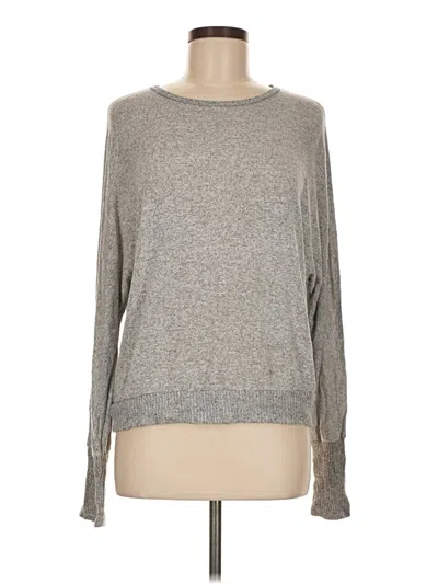 Pre-owned Caution To The Wind Pullover Sweater In Gray