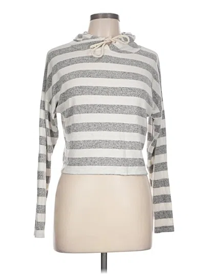Pre-owned Caution To The Wind Pullover Sweater In Silver