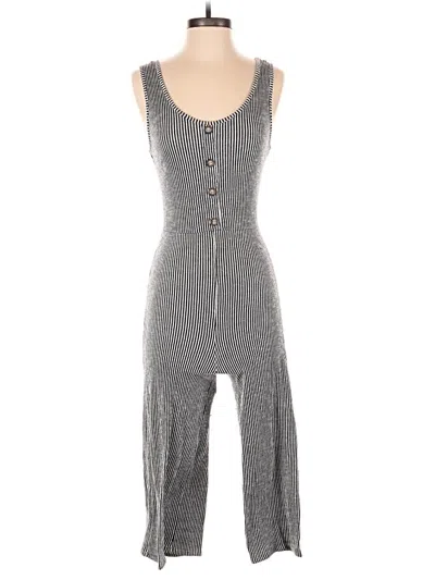 Pre-owned Caution To The Wind Romper In Black