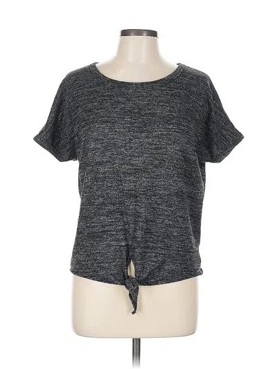 Pre-owned Caution To The Wind Short Sleeve T-shirt In Gray