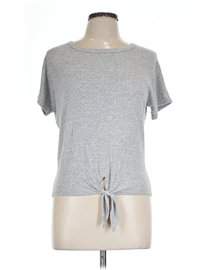 Pre-owned Caution To The Wind Short Sleeve T-shirt In Gray