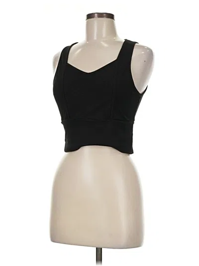 Pre-owned Caution To The Wind Sports Bra In Black