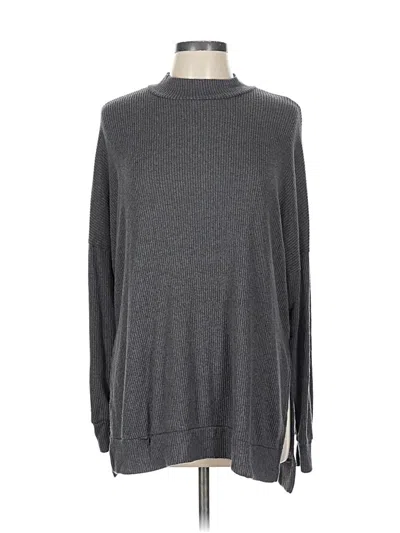 Pre-owned Caution To The Wind Turtleneck Sweater In Gray