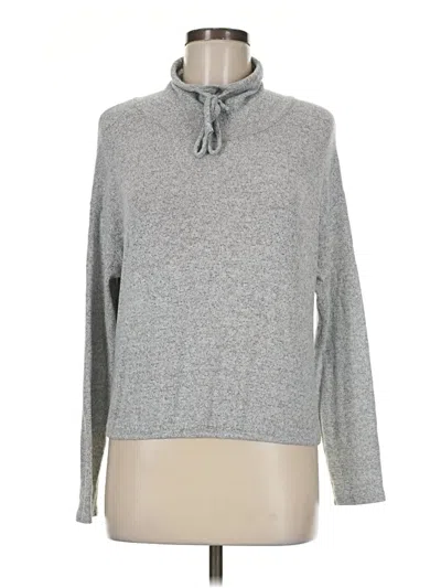 Pre-owned Caution To The Wind Turtleneck Sweater In Gray