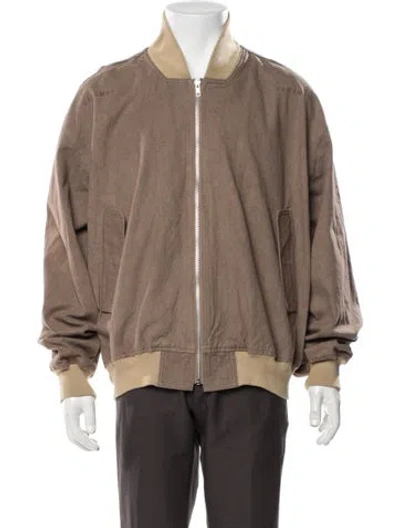 Pre-owned Cav Empt Bomber Jacket In Brown