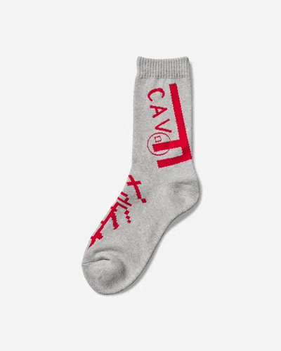 Cav Empt Cavf Eppppt Socks In Gray