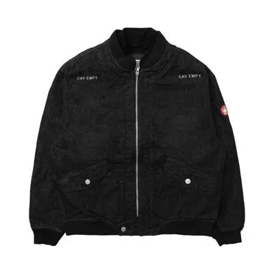 Pre-owned Cav Empt Double Flap Zip Jacket 'black' | Men's Size L