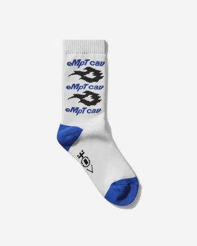 Cav Empt Empt Cav Fire Socks In White