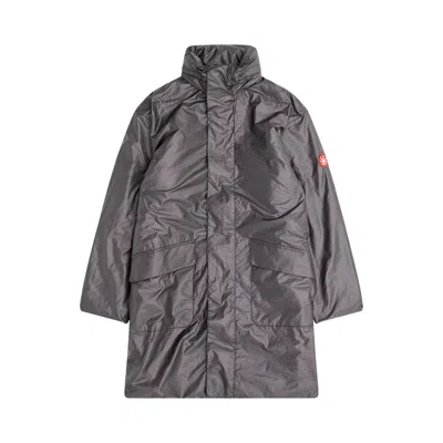 Pre-owned Cav Empt Fleece Lined Zip Coat 'charcoal' | Black | Men's Size M