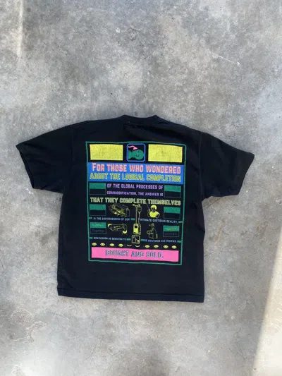 Pre-owned Cav Empt For Those Who Wondered Tee Black Large Heavy Ce