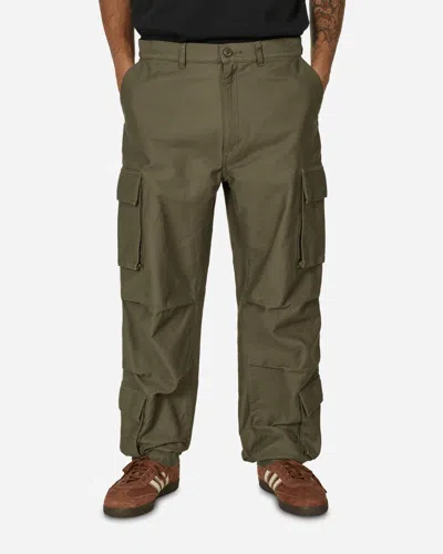 Cav Empt Four Cargo Pocket Pants Khaki In Green