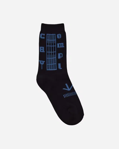 Cav Empt Logo Socks In Black