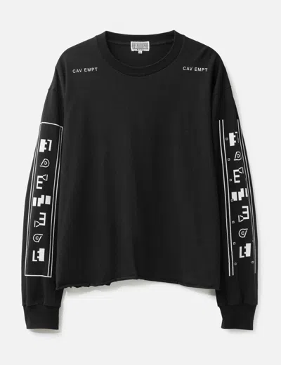 Cav Empt Long Sleeve In Black