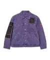 Cav Empt Men S Overdye Vh Ex Dna Denim Jacket In Blue