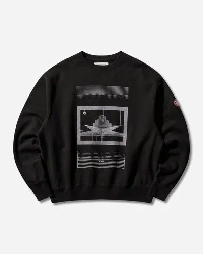 Cav Empt Men S As Cdisc2_1 Crewneck Sweatshirt In Black