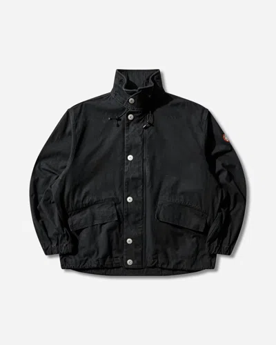 Cav Empt Men S Canvas Casual Zip Jacket In Black