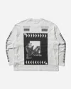 Cav Empt Men S Century Cameo Longsleeve T-shirt In White