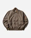 Cav Empt Men S Cotton Flannel Zip Jacket In Brown