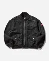 Cav Empt Men S Dbl Flap Zip Jacket In Black
