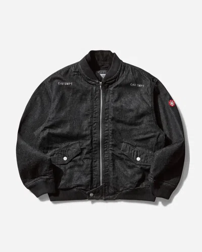 Cav Empt Men S Dbl Flap Zip Jacket In Black
