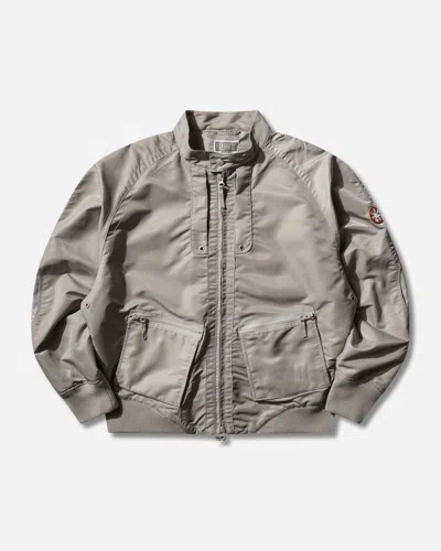 Cav Empt Men S Design Nylon Zip Jacket In Gray