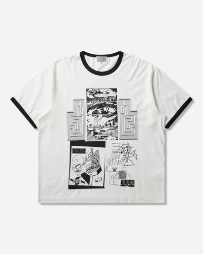 Cav Empt Men S Fk Sequencingpatch Ringer T-shirt In White