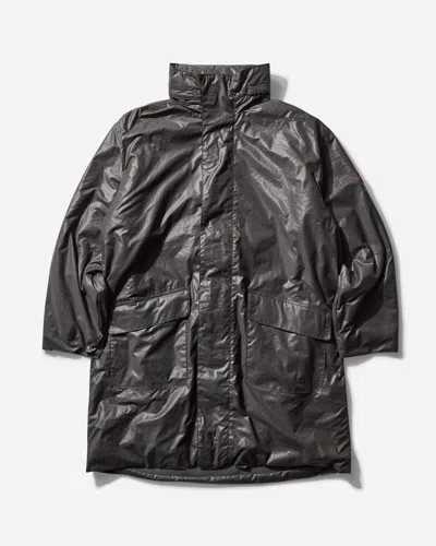Cav Empt Men S Fleece Lined Zip Coat Charcoal In Grey