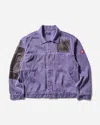 Cav Empt Men S Overdye Vh Ex Dna Denim Jacket In Blue