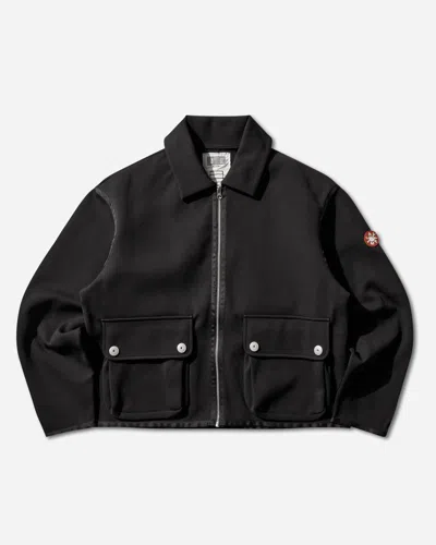 Cav Empt Men S Smooth Zip Up Jacket In Black