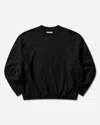 Cav Empt Men S Solid Loose Crewneck Sweatshirt In Black