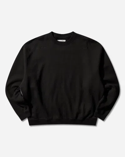 Cav Empt Men S Solid Loose Crewneck Sweatshirt In Black