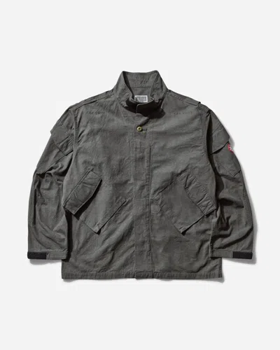 Cav Empt Men S Stand Collar Bdu Jacket Charcoal In Grey