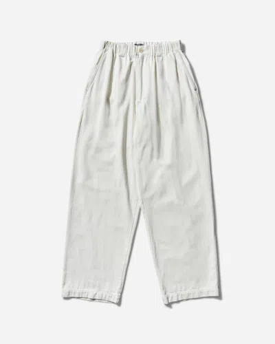 Cav Empt Men S Ult Bleached Denim Comfort Pants In White