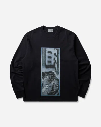 Cav Empt Men S Washed As Mere Reality Longsleeve T-shirt In Black