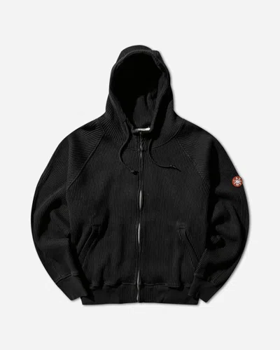 Cav Empt Men S Wide Rib Big Heavy Zip Hoodie In Black