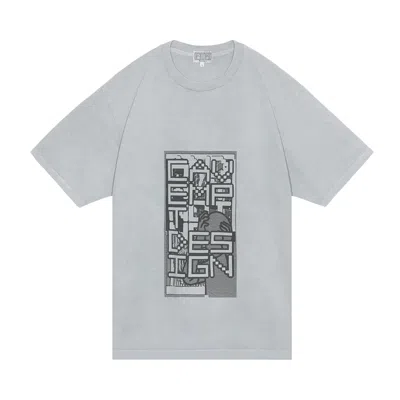 Pre-owned Cav Empt Overdye Md Momentum T-shirt 'grey' | Men's Size M In Gray
