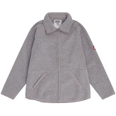 Pre-owned Cav Empt Pw Fleece Zip Up Jacket 'grey' | Men's Size Xl