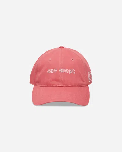 Cav Empt Round Cap In Red