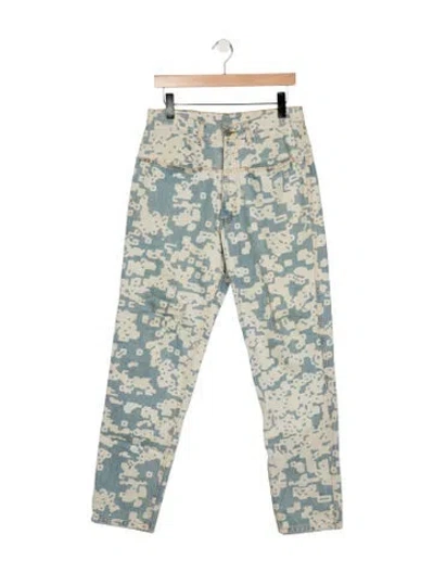 Pre-owned Cav Empt Straight-leg Jeans In Blue