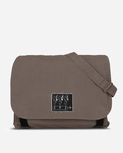 Cav Empt Washed Cn Shoulder Bag In Grey
