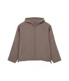 Cav Empt Zip-up Hoodie In Brown