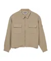Cav Empt Zipper Jacket In Brown