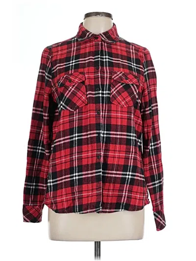 Pre-owned Cavalini Fleece Jacket In Red