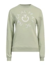 Cavalleria Toscana Woman Sweatshirt Light Green Size M Cotton, Polyester