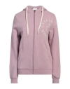 Cavalleria Toscana Woman Sweatshirt Mauve Size L Cotton, Polyester In Purple