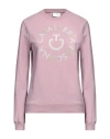 Cavalleria Toscana Woman Sweatshirt Mauve Size M Cotton, Polyester In Purple