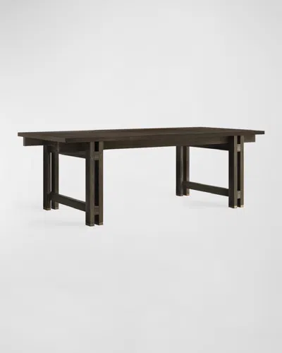 Cavalletto Home Banco Dining Table, 88" In Banco Brown