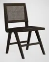 Cavalletto Home Cane Dining Side Chair, Set Of 2 In Banco Brown